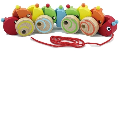 משוך וסע זחל מרבה רגליים