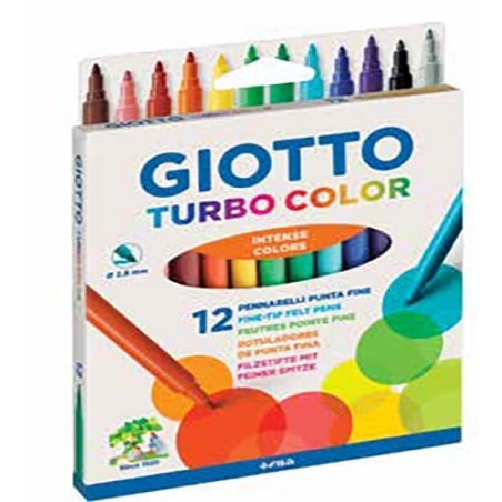 טושים ג'יאוטו טורבו קולור 12 SK