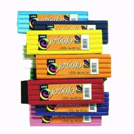 פלסטלינה מעורב צבעים 400 גר' צבע לבחירה OM