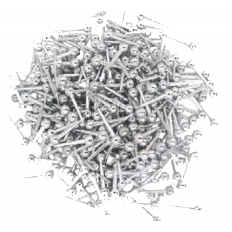 סיכות ראש עגול כסף – 50 גר' SK