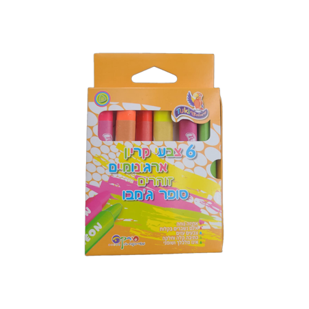 צבעי שעווה תוכי זוהר