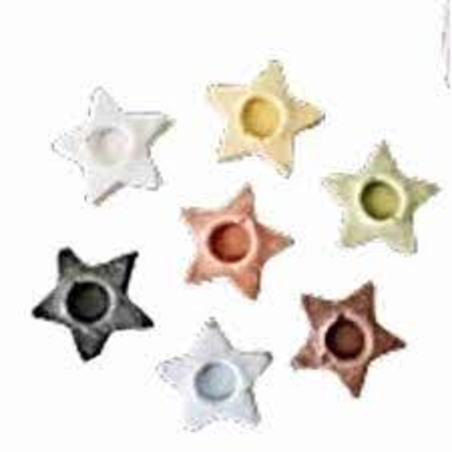 בתי נר פסיפס כוכב להכנת כ-35 חנוכיות