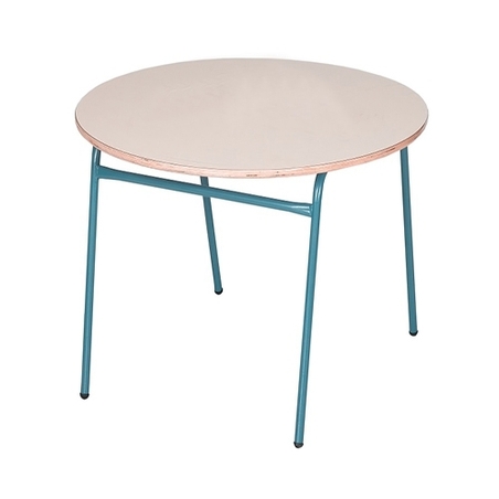 שולחן עגול Q60 רגל מתכת NG