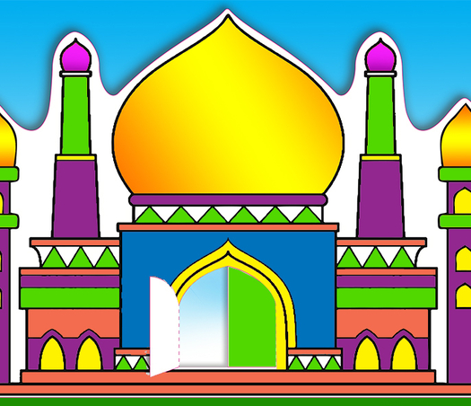 עבודת יצירה ארמון המלך מתקפל 1/36