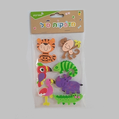 מדבקות סול - חיות ג'ונגל SK