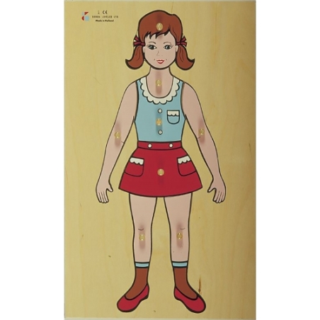 פאזל גוף גדול ילד/ילדה DL