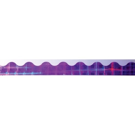 פסי קישוט הוליגרמי-סגול משובץ GL