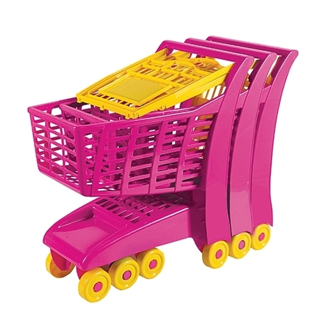 עגלת סופר פלסטיק איכותי FP