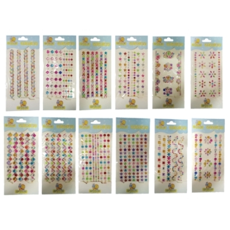 מדבקות אבני ספיר