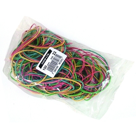 גומיות צבעוניות 100 גר` SI
