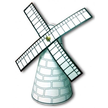 עבודת יצירה טחנת רוח GL