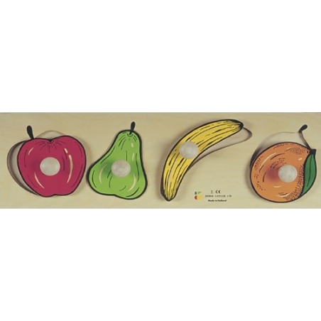 פאזל עץ ענק - פירות DL