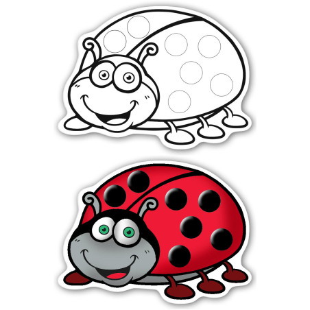 יצירה חיפושית עם עיגולי סול 1/36