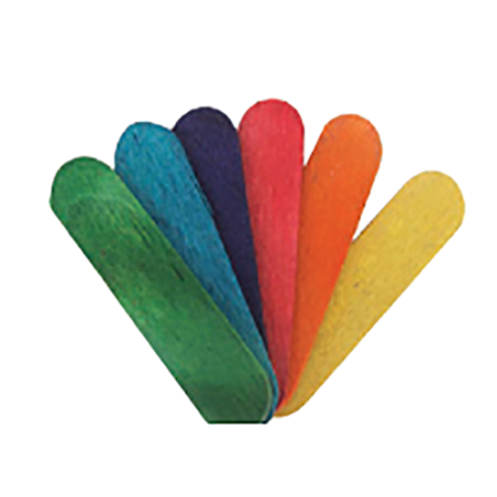 מקלות ארטיק מיני צבעוני, 150 יח' SK