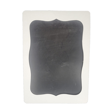 מסגרת לתמונה מקרטון לבן 1/18 A5