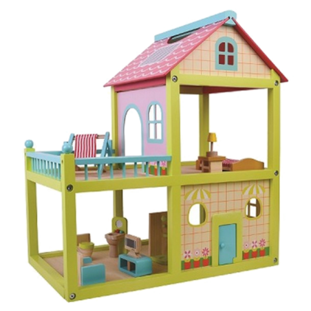 בית בובות מפואר צבעוני PIT TOYS