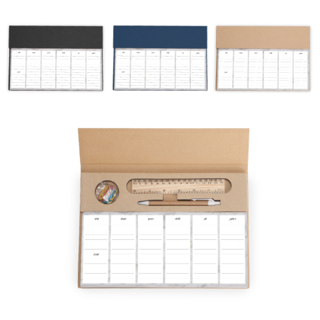 לוז לוח תכנון שבועי שולחני