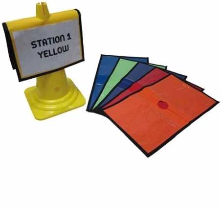 סט כיסויים + כיסים לקונוסים 6 יח'