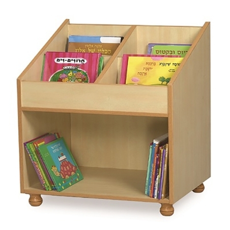 ספריה 4 מדורים+מדף NG