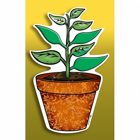 יצירה שתיל עם סול גרוס ועלי סול 1/36 GL