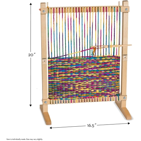 נול אריגה מעץ לילדים