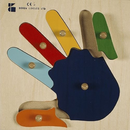 פזל כף יד צבעוני DL