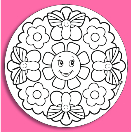 מנדלה לצביעת פרפרים 1/36