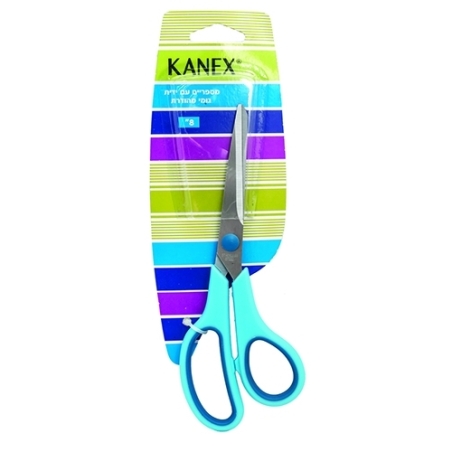 מספריים 8 ידית גומי מהודרת CHA