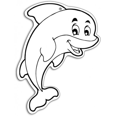 דולפין לצביעה וקישוט 1/18 GL