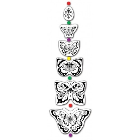 מובייל שקף פרפרים 1/18 GL