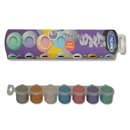 צבע גואש מטאלי 125 גר` 1/4 GO