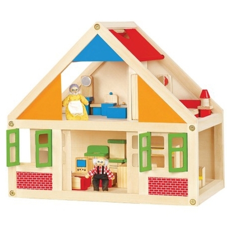 בית בובות מעץ