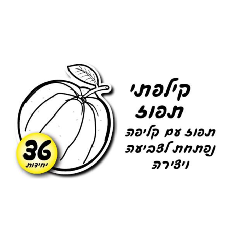 ערכת יצירה קילפתי תפוז 1/36