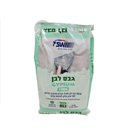 גבס לבן ליצירה 1 ק