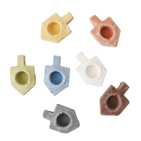 בתי נר פסיפס סביבון להכנת כ-35 חנוכיות