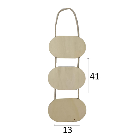 מובייל אליפסה מעץ