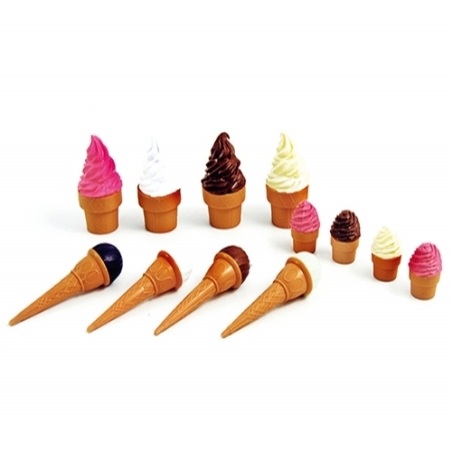 סט גלידות מפלסטיק NG