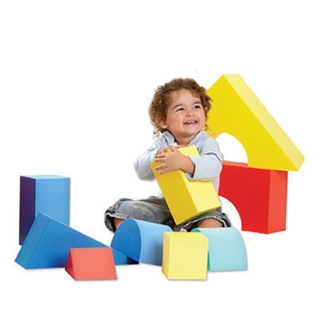 קוביות הרכבה ענק גמישות 16 חלקים FP