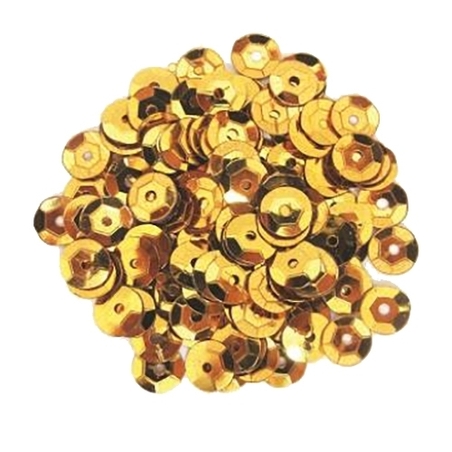 פייטים זהב מתכתי – 100 גר' SK