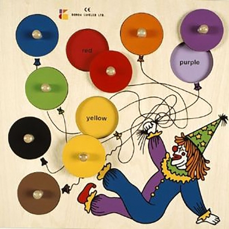 פאזל ליצן בלונים DL