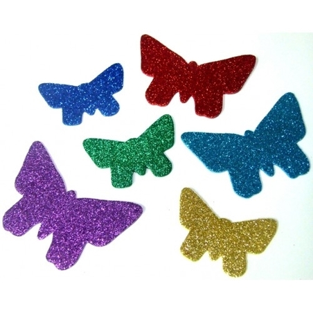 גזירות סול נוצץ פרפרים   GL