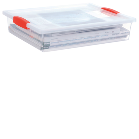 קופסה עדי פלסטיק 5.5 ליטר + מכסה AD