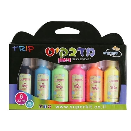 צבעי חלון זוהרים 1/6 מדבקיט SK