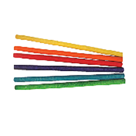 מקלות עגולים צבעוני 10 ס