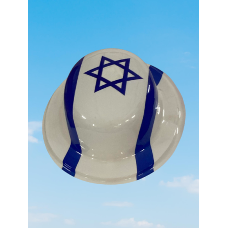 כובע פלסטיק דגל ישראל
