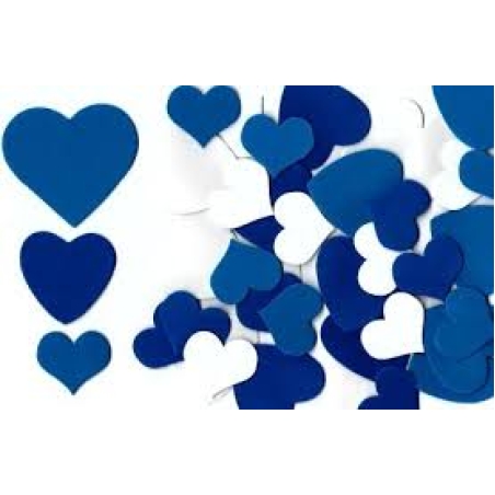 גזירות סול לבבות כחול לבן