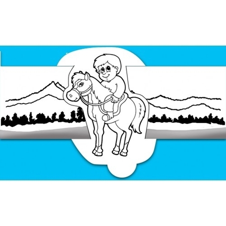 עבודת יצירה רוץ בן סוסי 1/36 GL