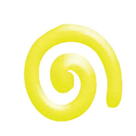 צבע טריפ אקריליק תלת מימד - צהוב זוהר SK