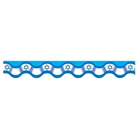 פסי קישוט דגל ישראל 1/18 GL