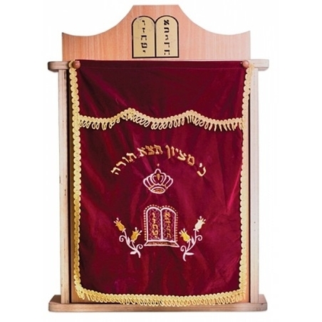 פרוכת סט כולל-כיסוי לעמוד חזן ופרוכת צבע GL